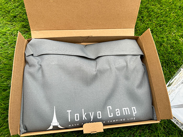TokyoCampの焚き火台、開封！