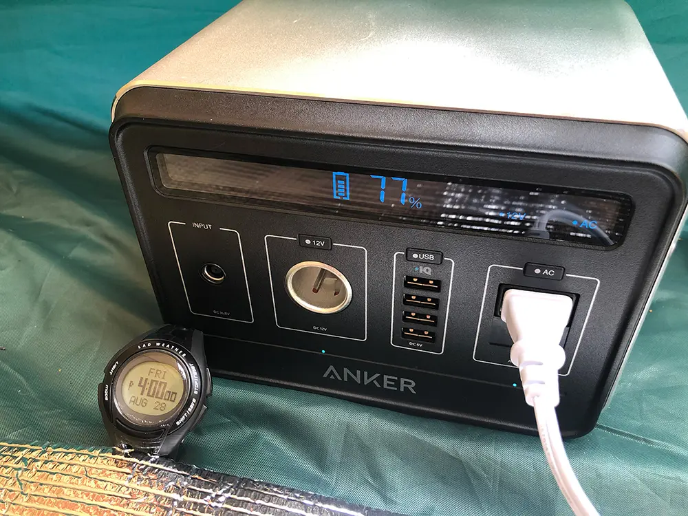 ポータブル電源】Anker PowerHouseを実際に使ったレビュー ポータブル電源】Anker PowerHouseを実際に使ったレビュー