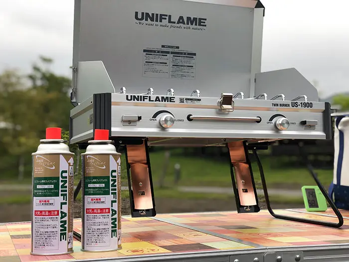 ユニフレームUS-1900】コスパが良いツーバーナー＆料理の幅が全然違う