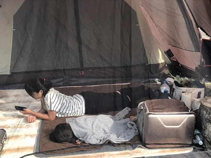 キャンプのお座敷スタイル！ランドロックでやったら最高だった件