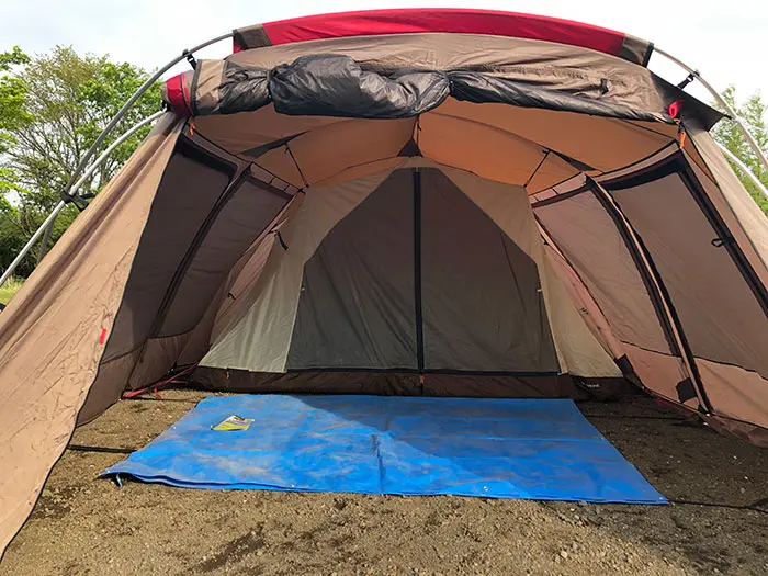 キャンプのお座敷スタイル！ランドロックでやったら最高だった件