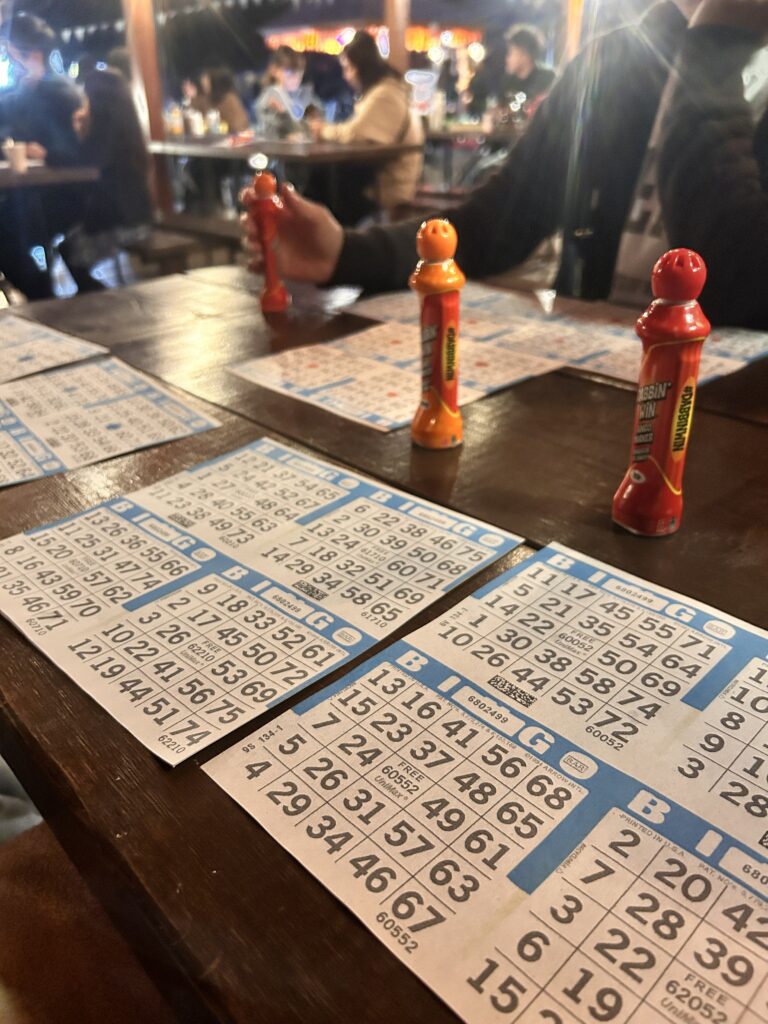 1シート300円のBINGO